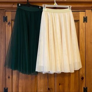 Charlotte Russe Tulle Skirt Set